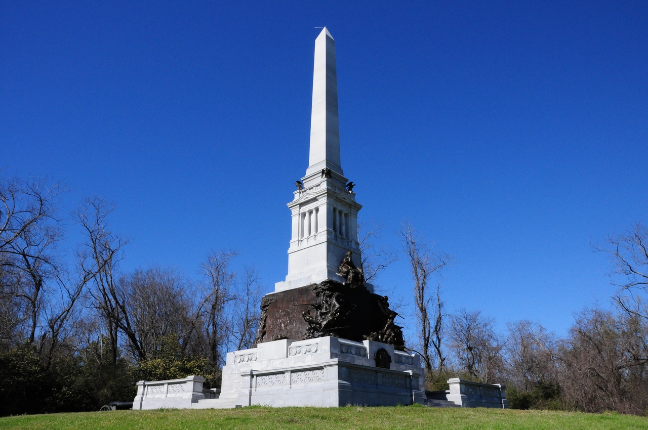 The Mississippi Confederate Memorial at Vicksburg National Military Park.