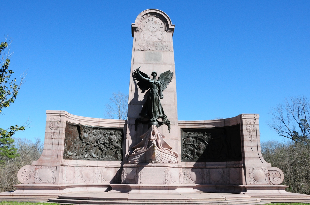 The Missouri Monument at Vicksburg National Military Park.